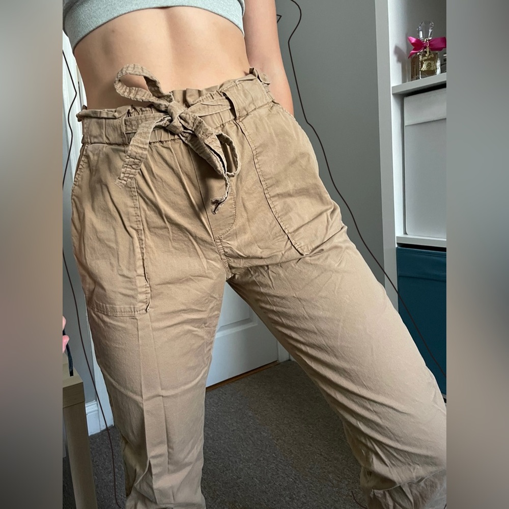 BEIGE pants from Garage